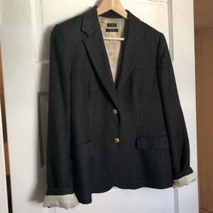 {J.Crew} Wool Schoolboy Blazer